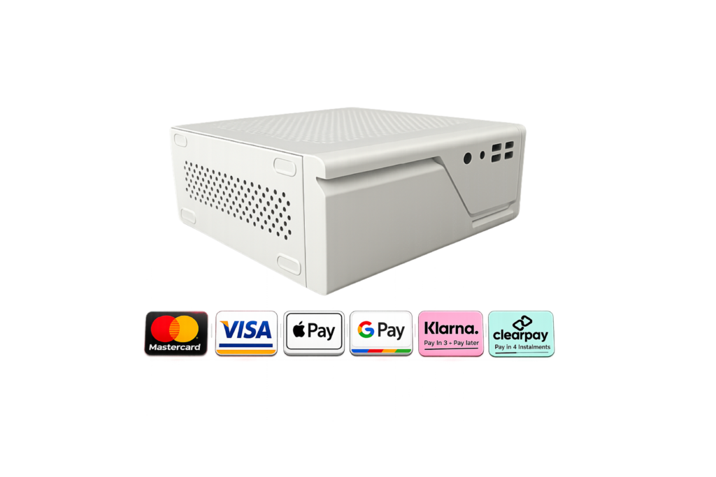 Firegate Home Universal Bundle hardware unit for UK homes using Sky, BT, and TalkTalk providers.